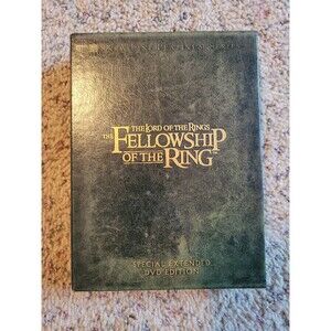 The Lord of the Rings Fellowship of the Rings Platinum Series DVD set